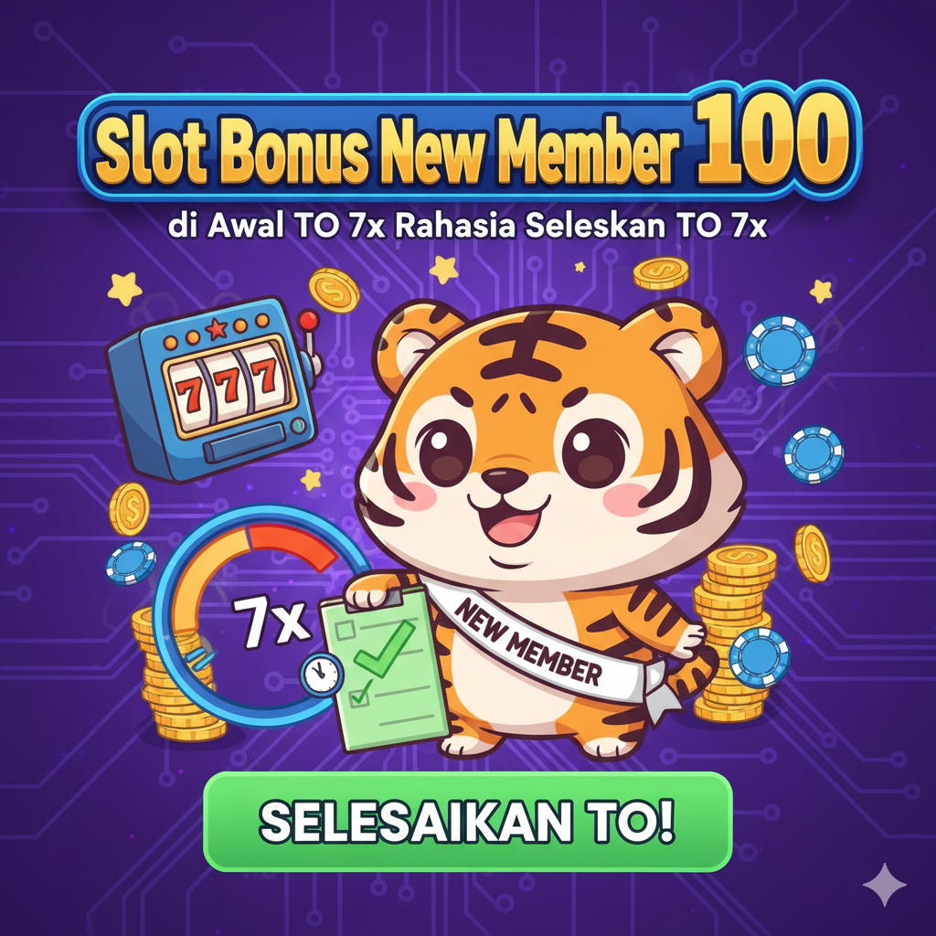 Slot Bonus New Member 100%: Panduan Klaim & Keuntungannya
